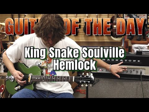 King Snake Soulville Green Viper Made in Japan | Guitar of the Day