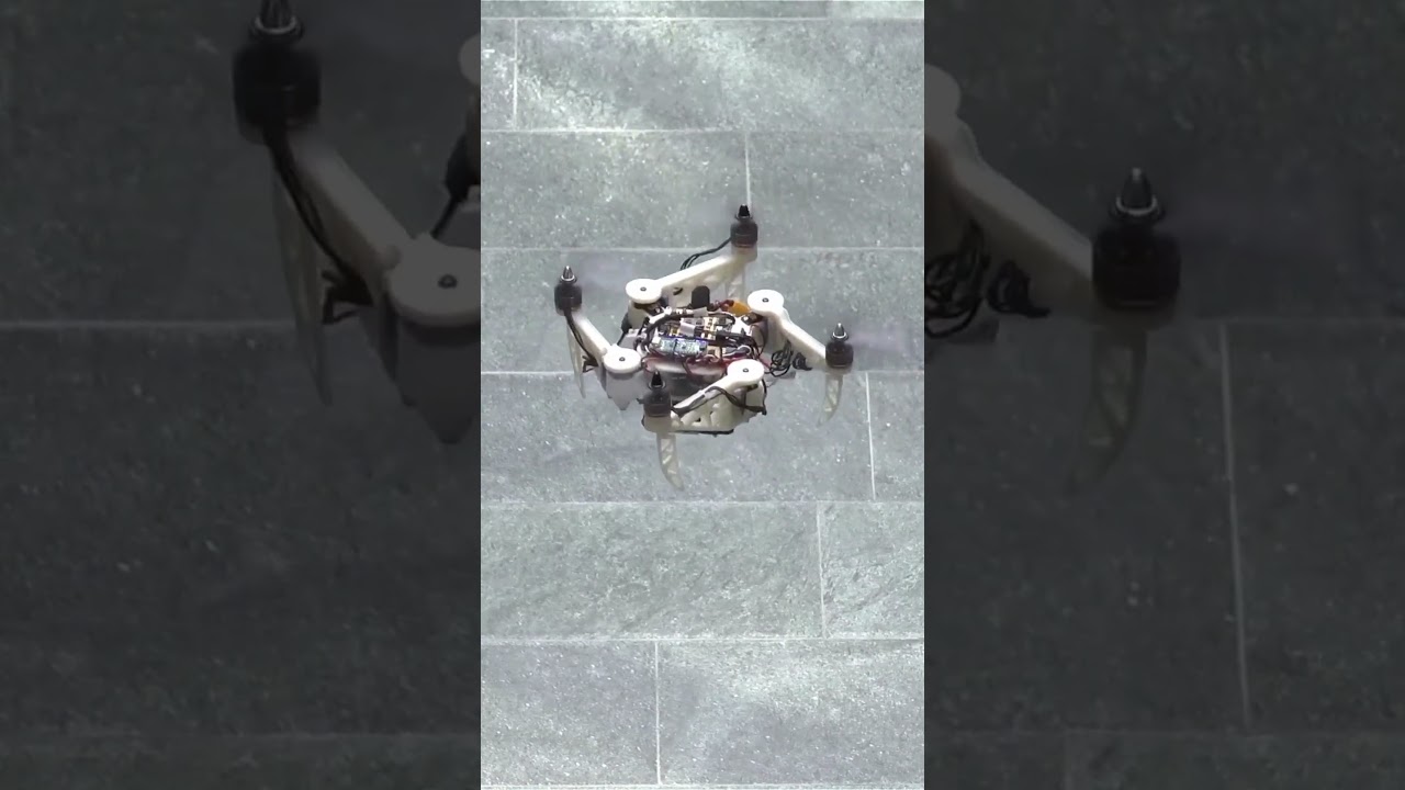 🚁 This Foldable Morphing Quadrotor Changes Shape Mid-Flight!