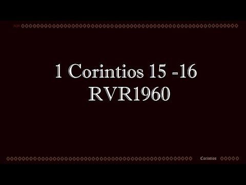 La Biblia en un año/1 Corintios 15-16 (Audio, Letra) Día 134