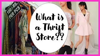 What is a Thrift Store?  Instagram Thrift Store  K