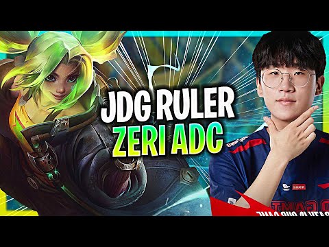 WHEN JDG RULER PLAYS ZERI ADC vs XAYAH!