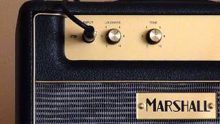 Video thumbnail for Marshall JTM1C Loudness Test (0.1W mode) by Carlos Sonnenstein