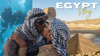 EGYPT VLOG: Denied boarding, Inside The Great Pyramids of Giza, Camel Rides & Insane Red Sea