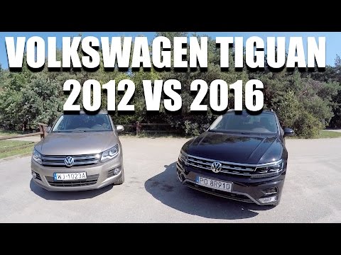 Volkswagen Tiguan 2012 versus Volkswagen Tiguan 2016 (ENG) - side by side comparison Video
