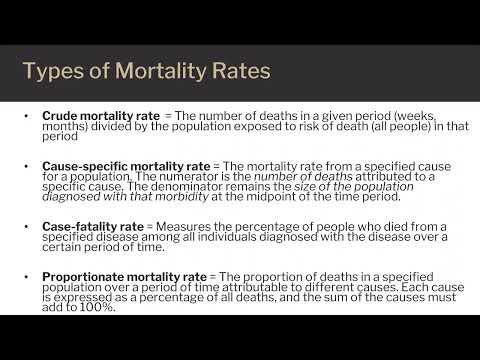 Mortality Rates