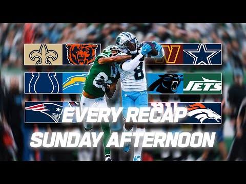 Every Recap from Sunday Afternoon | 2025 NFL Season Week 7