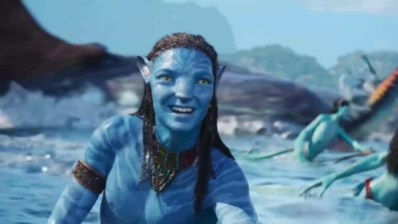 Avatar: The Way of Water - Na'vi at sea