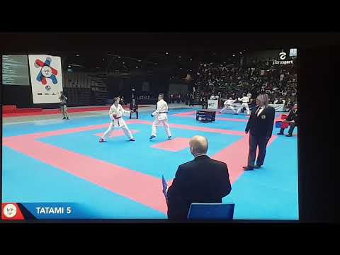 46TH EKF JUNIOR & CADET CHAMPIONSHIPS - AALBORG.Cadet Kumite Male -63 kg Semifinal