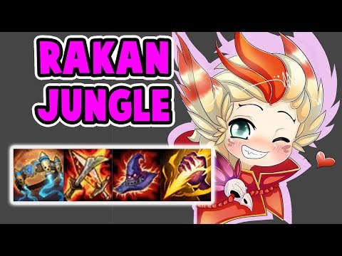 AP RAKAN JUNGLE | SO MUCH GAP CLOSING GANKS ARE EASY | League of Legends