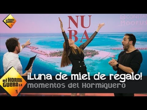 'El Hormiguero 3.0' regala a María Castro su viaje de luna de miel - El Hormiguero 3.0
