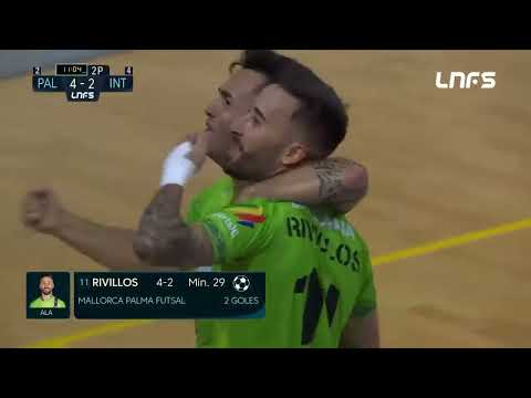 Gol Rivillos (4-2) Palma Futsal - Inter FS. J2, 1Div. LNFS