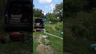 Odstraňování plevele a postřik mechu  1 m2