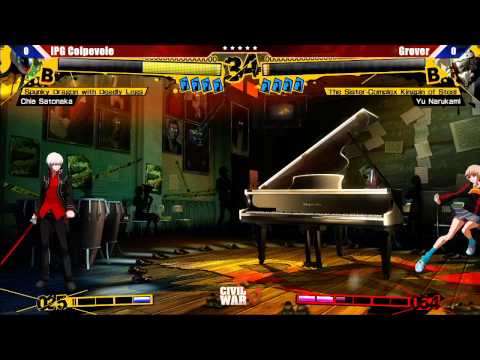 Persona 4 Arena IPG Colpevole vs Grover - Civil War 5 Tournament