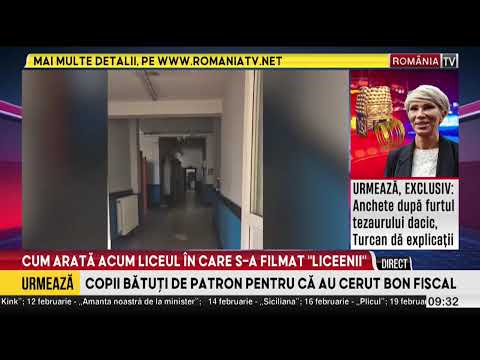 Cum arată acum liceul în care s-a filmat „Liceenii”