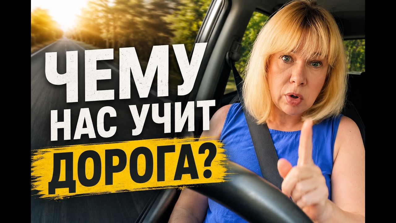 Чему нас учит дорога? Смотреть всем начинающим! #автопсихолог