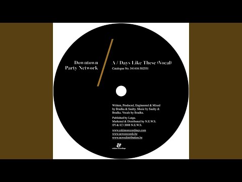 Days Like These (Vocal)