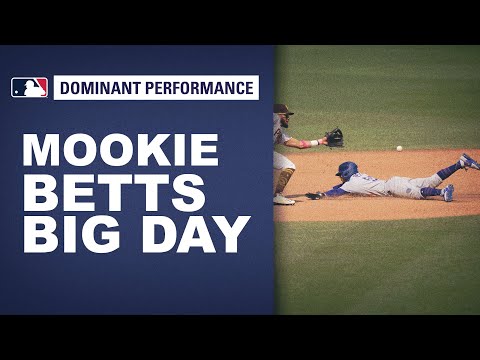 Mookie Betts is a one man wrecking crew! Has big day with bat and legs