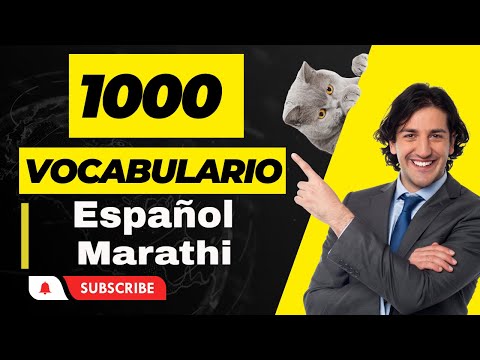 💕 Aprende vocabulario básico Español Marathi para principiantes