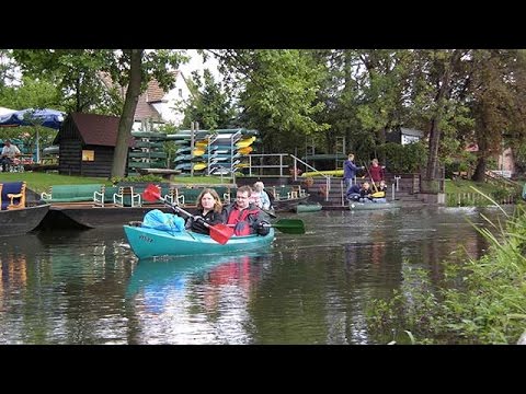 Paddeltour auf dem "Kleines Leineweberfließ" in Burg (Spreewald)