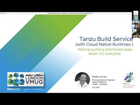 Tanzu Build Service:- Robbie Jerrom