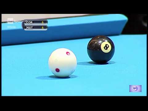 BILIARDO FINALE PALLA 10:  M.CORSO 6 - 8 A.MATRIZI