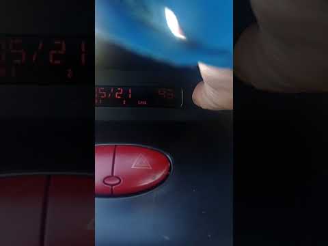 Как настроить часы на Peugeot 206: пошаговая инструкция