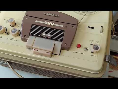 2020. április 14. Uher 720. Electron tube reel to reel recorder from 1958
