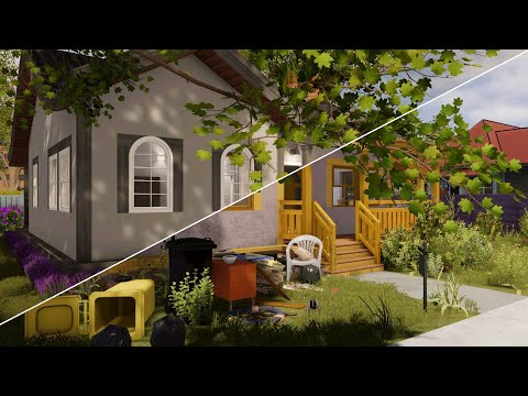 Building My Real House in House Flipper 2