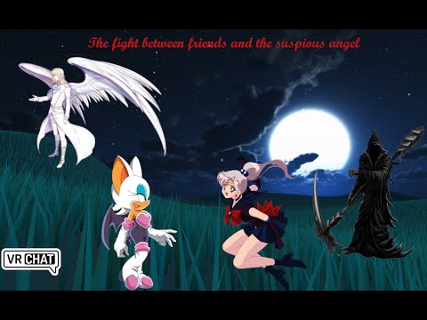 Azrael and Gabriel stop the battle with TVaria and Rouge