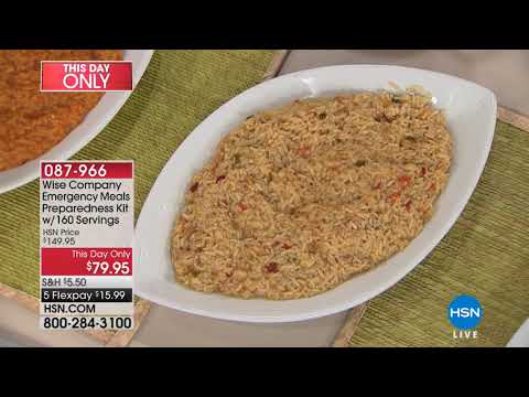 HSN | Preparedness Event featuring Wise Foods 09.01.2018 - 01 AM