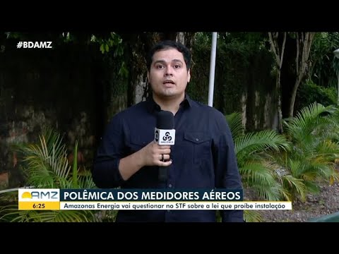 Polêmica dos medidores aéreos - Bom Dia Amazônia - Rede Amazônica