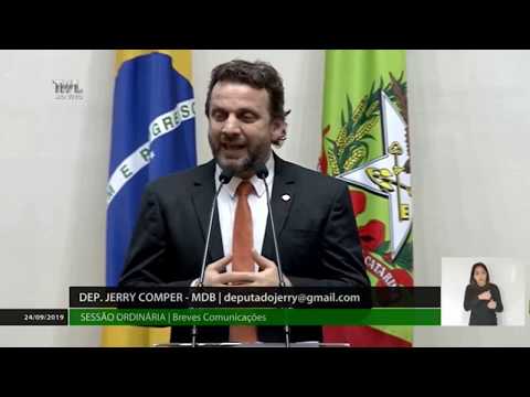 Pronunciamento Deputado Jerry Comper - 24/09/19
