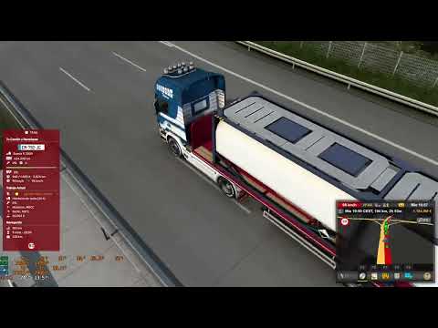 Euro Truck Simulator 2 convoy IBEROTRUCK, Munich Berlin