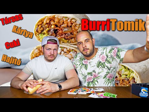 Hajírtó Burrító! - Burrito Hajító társas bontás - The Box Team