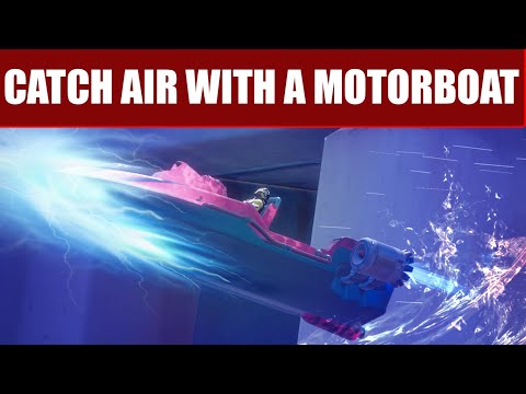 Catch Air with a Motorboat - TNTina's Trial Challenge. Fortnite Chapter 2: Season 2