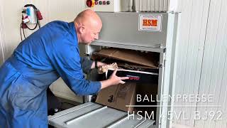 Купить пресс пакетировочный HSM 45VL - Изображение 4 | Machineryline EE Пресс пакетировочный HSM 45VL | Изображение 4 - Machineryline
