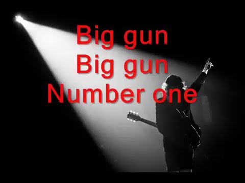 ACDC Big Gun   Lyrics