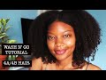 WASH N GO TUTORIAL TYPE 4 HAIR ECO STYLER GEL