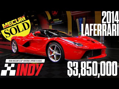 David Frecka’s 2014 LaFerrari Sells for $3.85M at Mecum Indy 2025