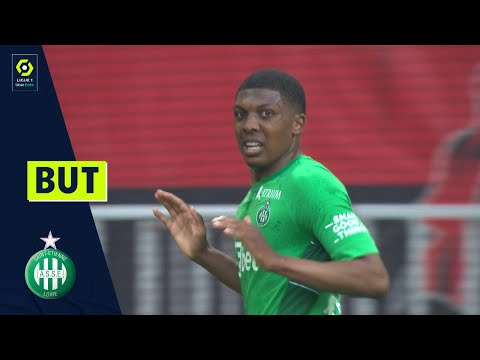 But Zaydou YOUSSOUF (45' +4 - ASSE) OGC NICE - AS SAINT-ÉTIENNE (4-2) 21/22