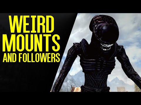 Mounts and Followers Mod (With Bonus Astronaut Horse) | Skyrim Special Edition Mod Spotlight