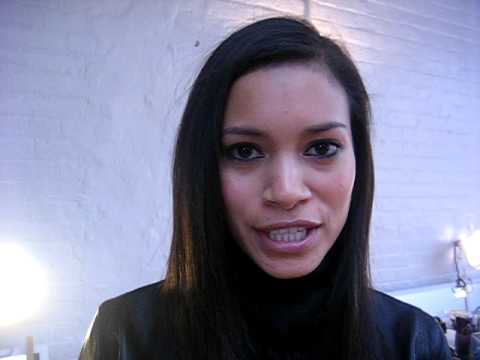 Juana @ NYM- Backstage @ Sophie Theallet SS10