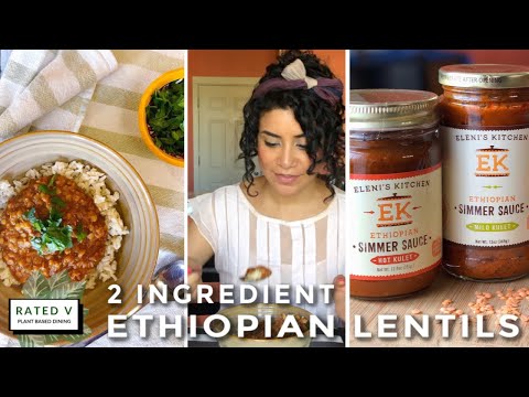 EASY VEGAN ETHIOPIAN FOOD | RED LENTIL SOUP RECIPE TO SUPPORT BLACK BUSINESSES ELENI'S KITCHEN