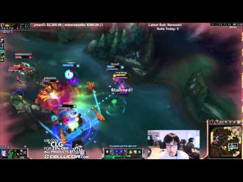 Doublelift's insane Jinx play ft. Aphromoo
