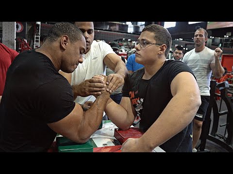 SCHOOLBOY VS Larry Wheels + Khaled | ARMWRESTLING 2020