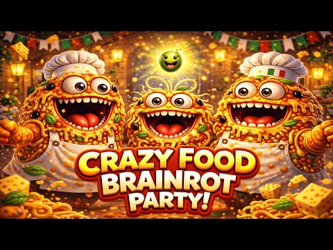 Food Brainrot Monsters Took Over the Kitchen 😱🍕 (Story in Description) CRAZY FOOD