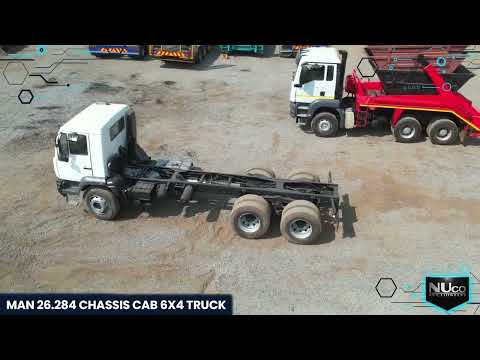 MAN 26.284 CHASSIS CAB 6X4 TRUCK | NUco Auctioneers