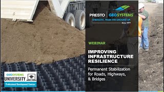 Permanent Stabilization Solutions for Roads, Highways & Bridges Using Geocells