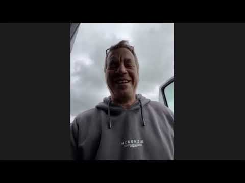 Sleep deprived Mark Wallis recalls a memorable night