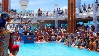 THE END OF THE CRUISE (Belly Flop Competition)